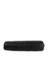 Timeless Half Moon Clutch, top view